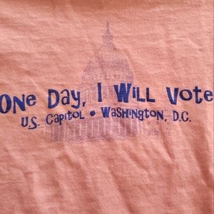 Little Girl's Future Voter T-Shirt | Washington DC